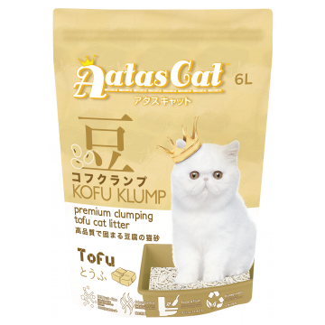 Aatas Kofu Klump Tofu Cat Litter Original 6L (4 Packs)